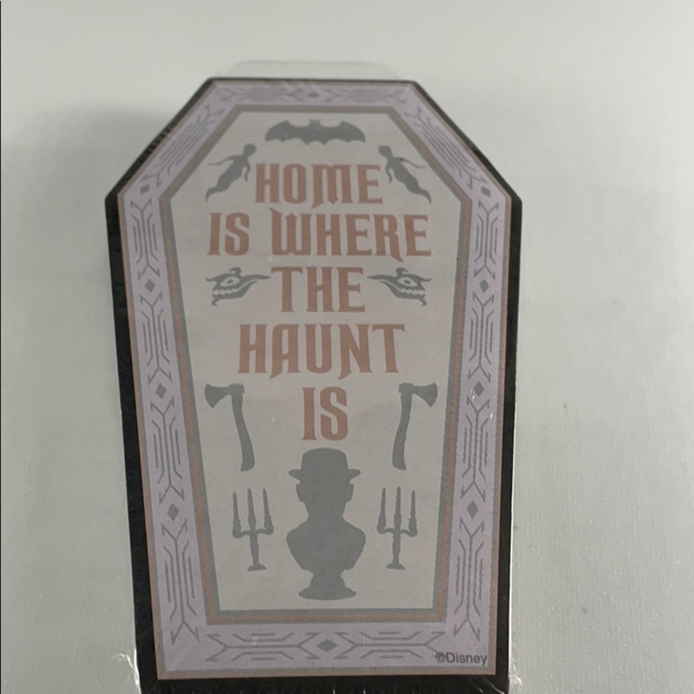 Haunted Mansion Notepad Magnet